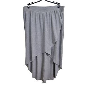 Elegant Gray Women's Skirt